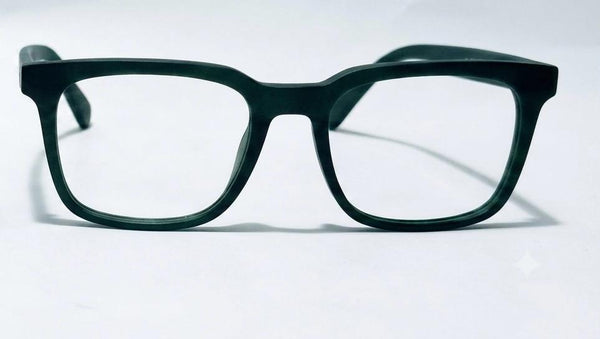 Classic Black Square Eyeglasses