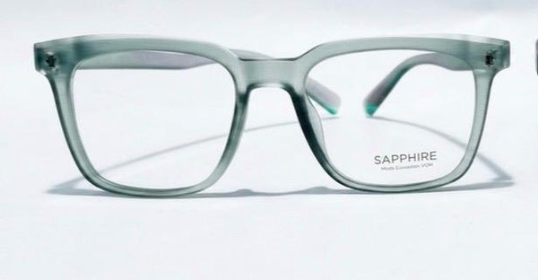 sage green glasses