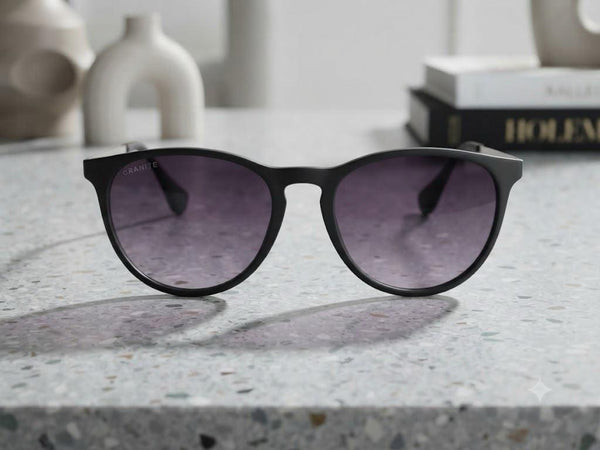 Granite Matte Black Classic Sunglasses