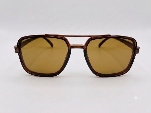 Vintage-Inspired Navigator Sunglasses Retro Charm Meets Clean Geometric Design
